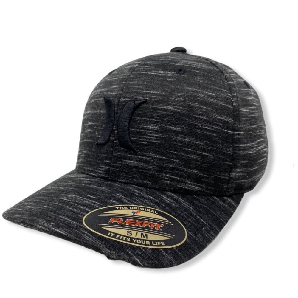 NWT Hurley Men's Icon Textures Flex Fit Hat Cap Size L-XL